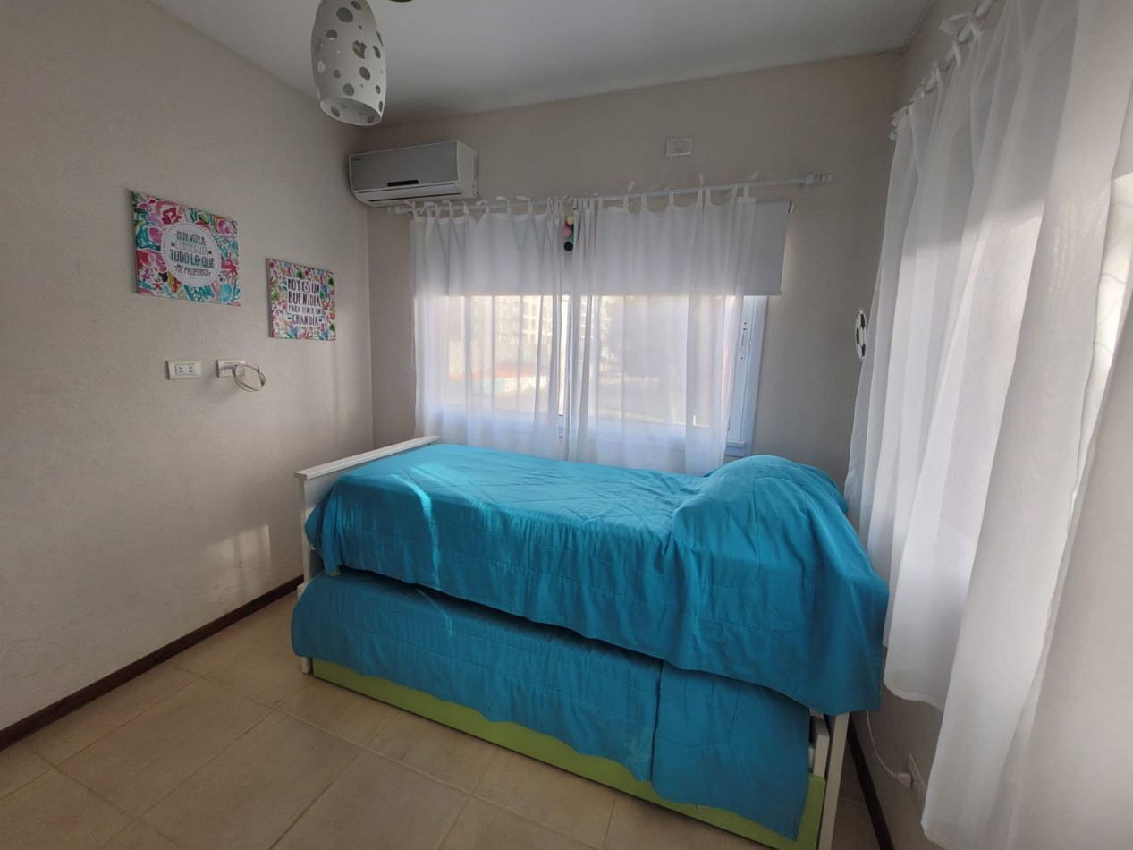 DEPARTAMENTO DE 3 AMBIENTES CON PARRILLA, PILETA Y COCHERA 