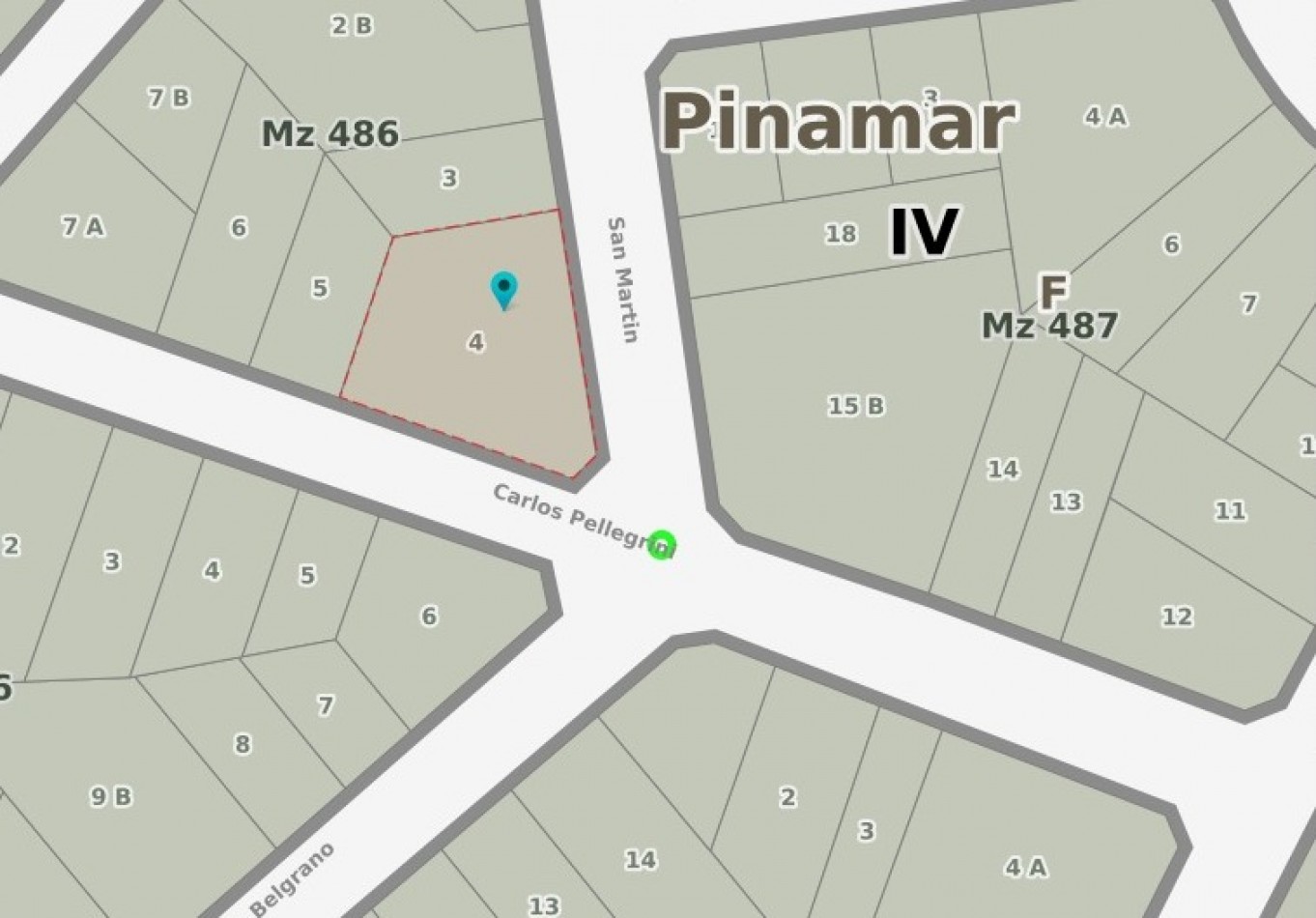 LOTE EN ESQUINA A 2 CUADRAS DEL MAR | 843 M² CONSTRUIBLES