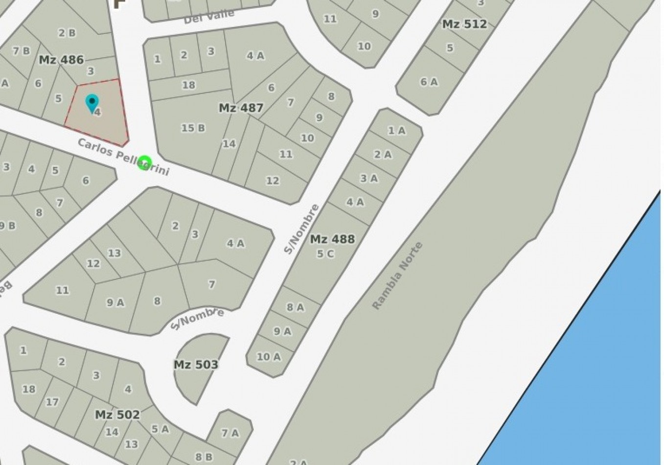 LOTE EN ESQUINA A 2 CUADRAS DEL MAR | 843 M² CONSTRUIBLES